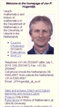 Mobile Screenshot of jphogendijk.nl